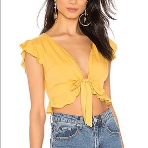 Valerie Frill Tie Top